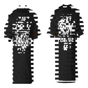 I Just Really Love Werewolves Cute Werewolf T-Shirt - Monsterry