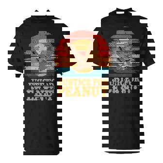 Justice for peanut The Squirrel Peanut Squirrel Retro T-shirt - Monsterry
