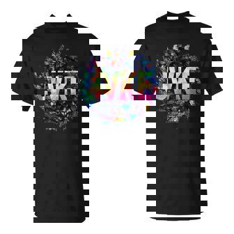 Jvke Cute Butterfly Colorful Tie Dye T-Shirt - Thegiftio