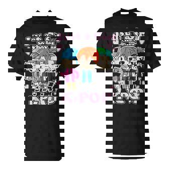 K-Pop Just A Girl Who Loves K-Pop Korean Pop Band T-Shirt - Thegiftio UK