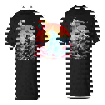 Kaiju Birthday Party Japan Monster Movie Bday Decorations T-Shirt - Seseable