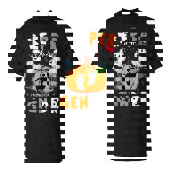 Keeper Of The Gender Reveal Baby Halloween Thanksgiving T-Shirt - Monsterry