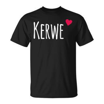 Kerwe Dialekt Pfälzer Und Pfalz Wine Festival T-Shirt - Geschenkecke