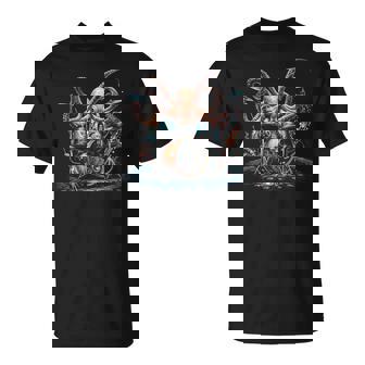 Kit De Batterie Percussionniste Batteur Pieuvre Jouant De La Batterie T-Shirt - Cadeauxyz