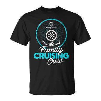 Kreuzfahrtschiff Urlaub Familienausflug Familie Kreuzfahrt Crew T-Shirt - Geschenkecke