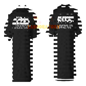 Labooratory Cute Ghost Halloween Laboratory Lab Scientist T-Shirt - Seseable
