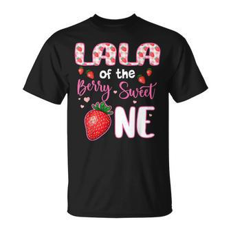 Lala Of The Berry Sweet One Strawberry First Birthday T-Shirt - Monsterry UK