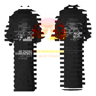 Las Montañas Son Mi Terapia Camiseta unisex - Regaloses