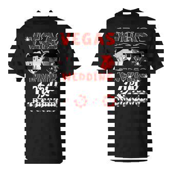 Las Vegas Wedding Crew Bachelor Bachelorette Party T-Shirt | Seseable UK