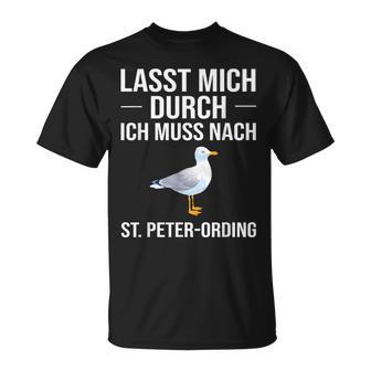 Lass Mich Durch Ich Muss Nach St Peter Ording Holiday T-Shirt - Geschenkecke