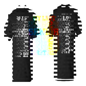 My Last First Day Class Of 2025 Senior First Day Of School T-Shirt | Mazezy