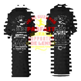 Lens Fan Équipe Foot Sang Et Or Original T-Shirt - Cadeauxyz
