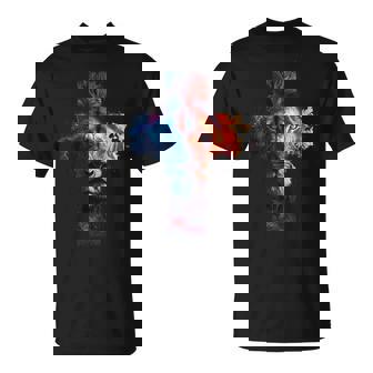 León De Judá Cruz De Jesucristo Fe Cristiana Gráfico Camiseta unisex - Regaloses