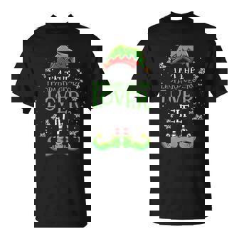 Im The Leopard Gecko Lover Elf Christmas T-Shirt - Monsterry