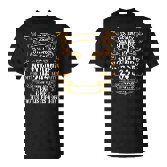Les Legendes Sont Nees En Novembre 2005 18Th Birthday Men T-Shirt - Cadeauxyz