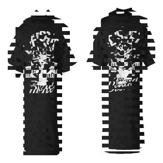 Let's Get Blitzened Christmas Shirt T-Shirt - Monsterry