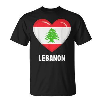 Libanon Flag Lebanese T-Shirt - Geschenkecke