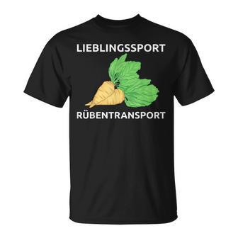 Lieblingssport Rübransport T-Shirt - Geschenkecke