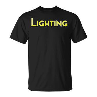 Lighting School College Corporate Concert Event Clothing T-Shirt - Monsterry AU