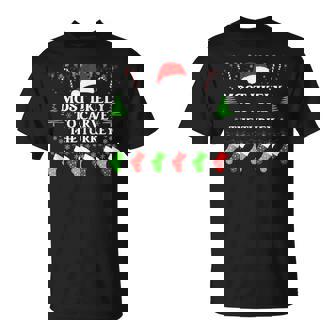 Most Likely To Carve The Turkey Family Christmas Santa Hat Tank Top T-Shirt - Monsterry