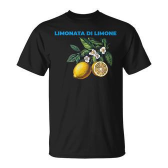 Limonata Di Limoneintage Lemon Lemonade Summer T-Shirt - Geschenkecke