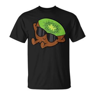 Lindo Kiwi Fruta Relajante Perezoso Kiwi Camiseta unisex - Regaloses