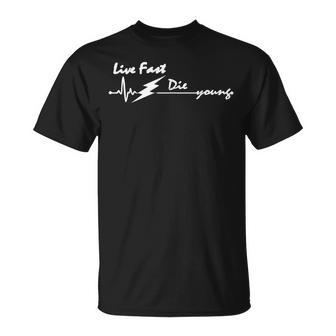 Live Fast Die Young T-Shirt - Geschenkecke