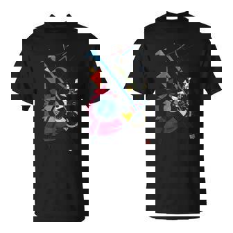 Loco Colorido Abstracto Edificante Estética Alegría Kandinsky Camiseta unisex - Regaloses