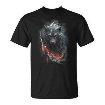 Loup Loup Mythologie Jeux De Rôle Animal T-Shirt - Cadeauxyz