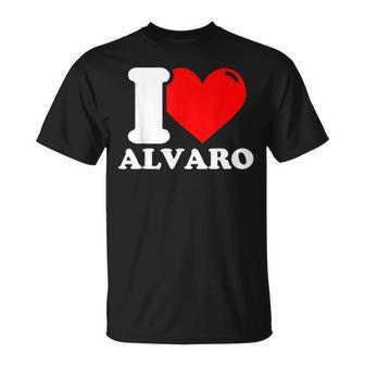 I Love Alvaro T-Shirt - Geschenkecke