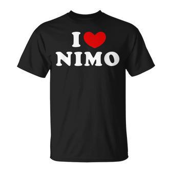 I Love Nimo I Love Nimo T-Shirt - Geschenkecke