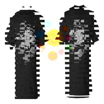 Love Solar System Camisa Para Para Niños Y Niñas Camiseta unisex - Regaloses