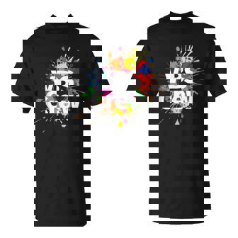 I Love Vbs 2024 Crew Vacation Bible School Paint Splatter T-Shirt - Monsterry