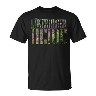 Lüneburger Heide Deutschland Landschaft T-Shirt - Geschenkecke