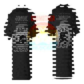 Madrina Nivel Desbloqueado Regalo De Jugador Para Nueva Madrina Camiseta unisex - Regaloses