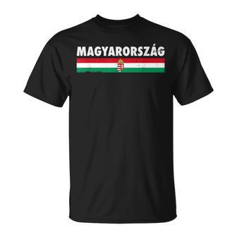 Magyarország Hungaryintage Hungarian Flag Hungarian T-Shirt - Seseable