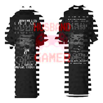 Marido Gamer Divertidoideojuegos Juegos Diciendo Hombres Camiseta unisex - Regaloses