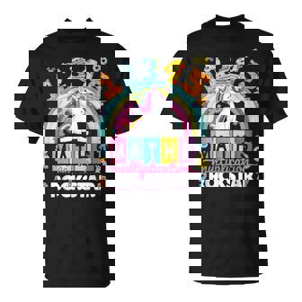 Maths Day Costume Outfit Idea For Girls Maths Rockstar T-Shirt - Thegiftio