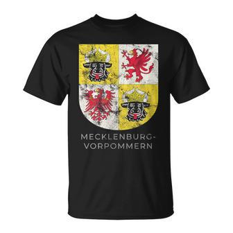 Mecklenburgorpommern German With Crest T-Shirt - Geschenkecke