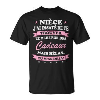 Meilleure Nièce Du Monde Super Cadeau Original Anniversaire T-Shirt - Cadeauxyz