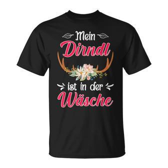 Mein Dirndl Ist In Der Wäsche My Dirndl T-Shirt - Geschenkecke