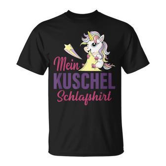 Mein Kuschel Sleep Unicorn Pyjamas Unicorn T-Shirt - Geschenkecke