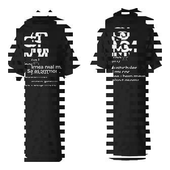 Mejor Gsp Mom Ever Definition Alemán De Pelo Corto Puntero Camiseta unisex - Regaloses