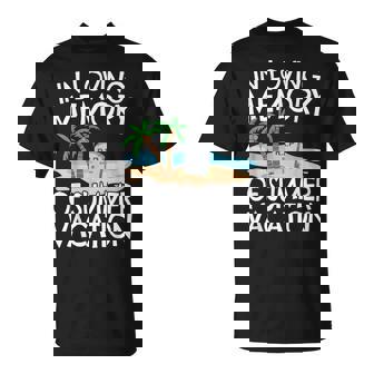 In Memory Of Summer Vacation Back To School T-Shirt - Monsterry