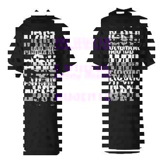 Mensaje Gracioso Hombre Tipografía Estilo Urbano Camiseta unisex - Regaloses