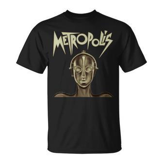 Metropolis 1927 Fritz Lang Classic Película De Ciencia Ficción Camiseta unisex - Regaloses