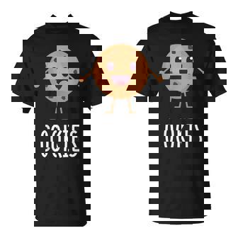 Milk & Cookies Matching Couple Halloween Best Friends T-Shirt - Monsterry