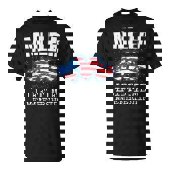 Miller Family Reunion America July 4Th Usa Heart T-Shirt - Monsterry