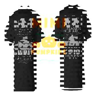 Mimi Cutest Pumpkins In The Patch Family Halloween T-Shirt - Monsterry