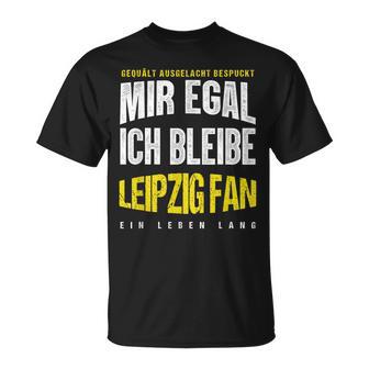 Mir Egal Ich Bleibe Leipzig Fan Football Fan Club T-Shirt - Geschenkecke